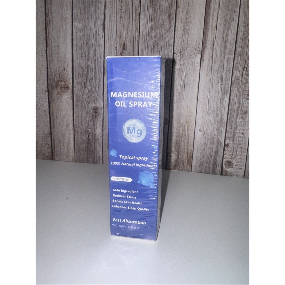 Magnesium Oil Spray. 100 ML. Unscented. New.